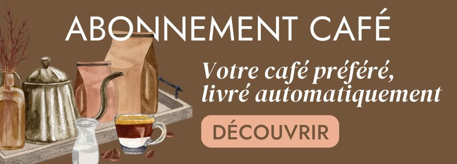 Bannière abonnement café